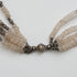 Silver and White Quartz Necklace